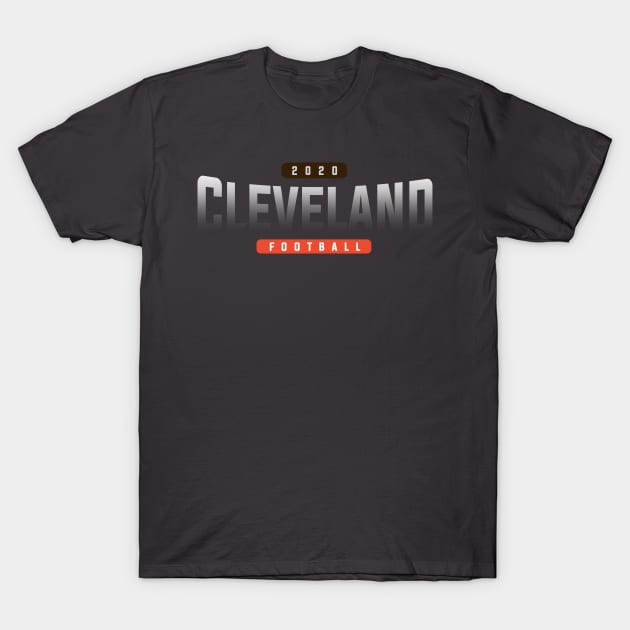 Cleveland Football Team T-Shirt by igzine